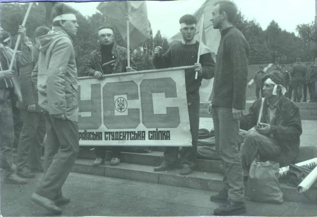 Фото з Революції на граніті з особистого архіву Володимира Голоднюка